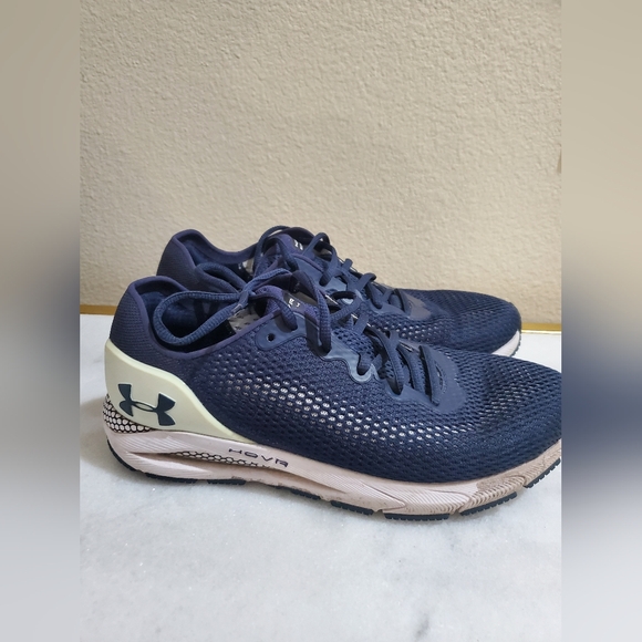 Under Armour Women's Dark Blue Athletic Shoes - Picture 1 of 7